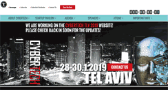 Desktop Screenshot of cybertechisrael.com